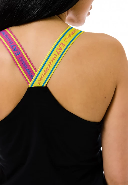 Футболка EA7 Emporio Armani черного цвета (3KTH67 TJ29Z 1200)