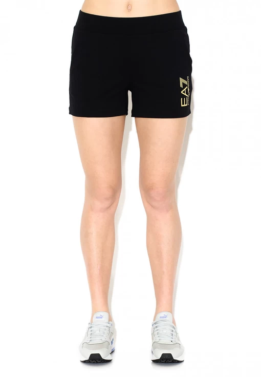 Шорти EA7 Emporio Armani чорного кольору (3KTS58 TJ31Z 1200)