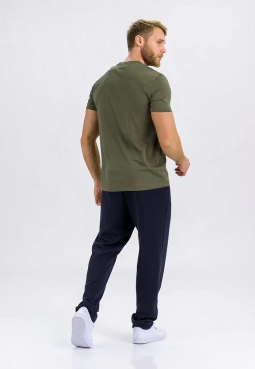 Футболка мужская спортивная Emporio Armani EA7 хаки цвета