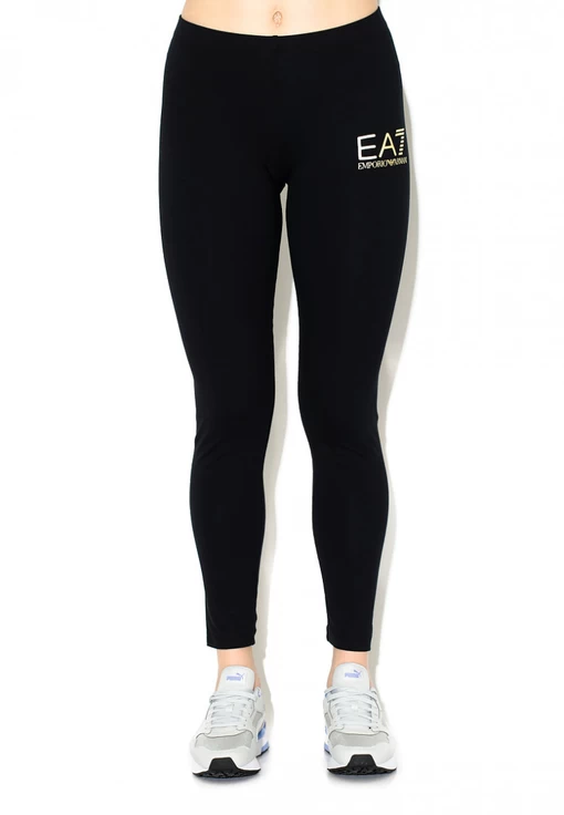 Леггинсы EA7 Emporio Armani черного цвета (3KTP65 TJ01Z 1200)