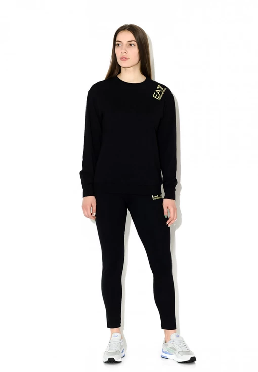 Леггинсы EA7 Emporio Armani черного цвета (3KTP65 TJ01Z 1200)