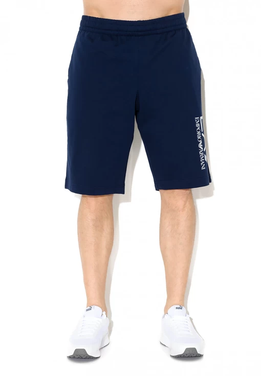 Шорты EA7 Emporio Armani синего цвета