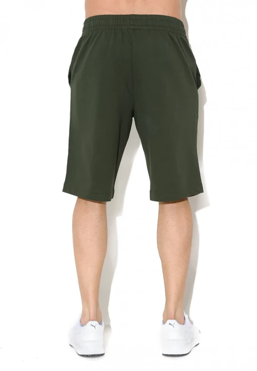 Шорти EA7 Emporio Armani кольору хакі