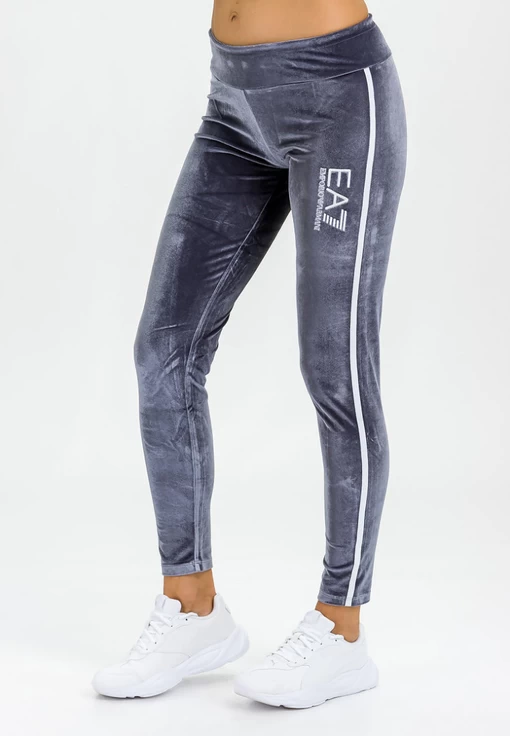 Легінси жіночі спортивні EA7 Emporio Armani сірого кольору