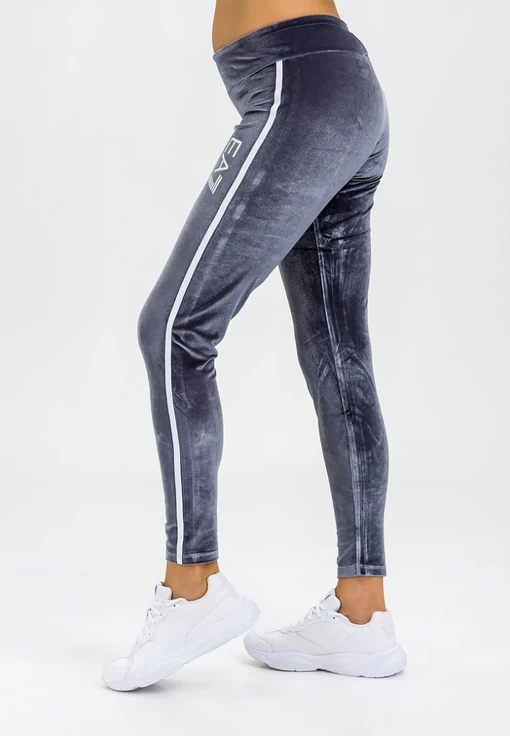 Легінси жіночі спортивні EA7 Emporio Armani сірого кольору