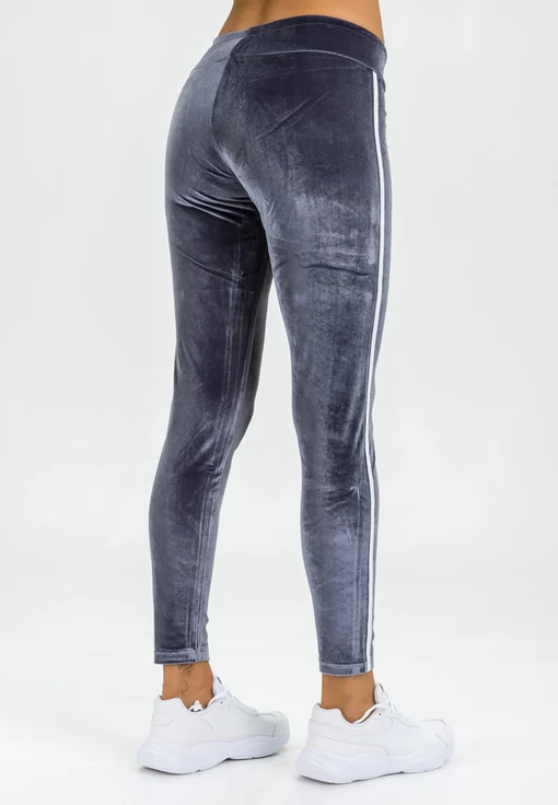 Легінси жіночі спортивні EA7 Emporio Armani сірого кольору