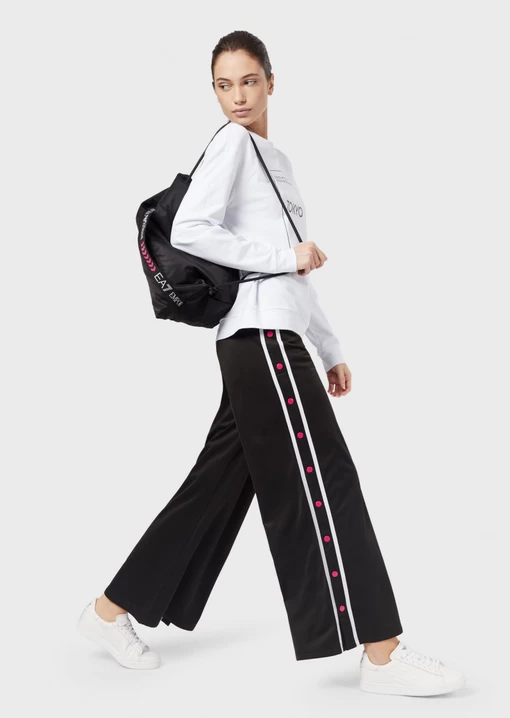 Толстовка жіноча EA7 Emporio Armani білого кольору (3HTM14 TJ31Z 11)