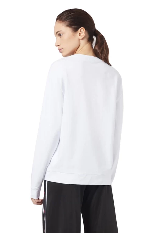 Толстовка жіноча EA7 Emporio Armani білого кольору (3HTM14 TJ31Z 11)