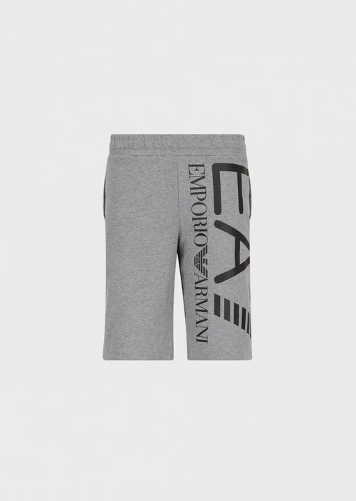 Шорти EA7 Emporio Armani сірого кольору