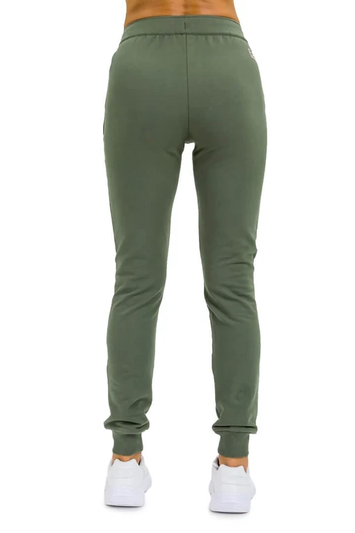 Брюки женские спортивные EA7 Emporio Armani хаки цвета