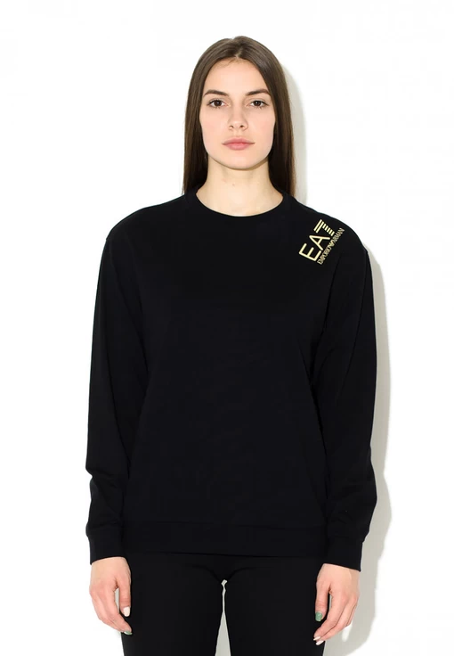 Світшот жіночий EA7 Emporio Armani чорного кольору (3KTM20 TJ31Z 1200)