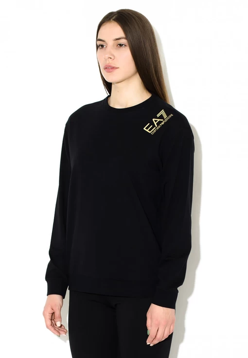 Світшот жіночий EA7 Emporio Armani чорного кольору (3KTM20 TJ31Z 1200)
