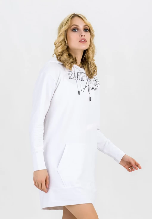 Сукня жіноча спортивна Emporio Armani EA7 білого кольору (6HTM14 TJ9FZ 1100)