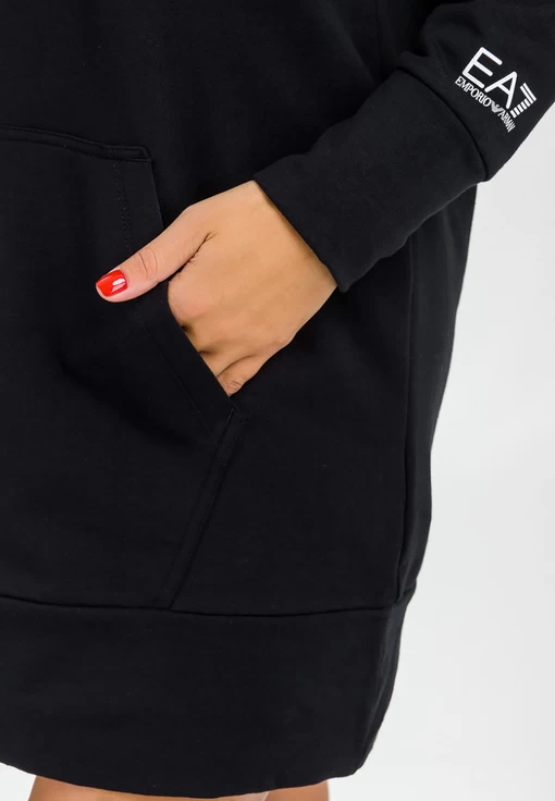 Платье женское EA7 Emporio Armani черного цвета (6HTM14 TJ9FZ 1200)