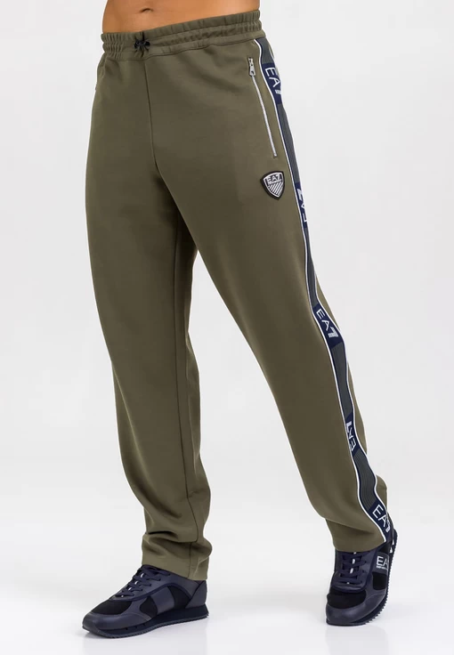 Штани спортивні чоловічі EA7 Emporio Armani кольори хакі