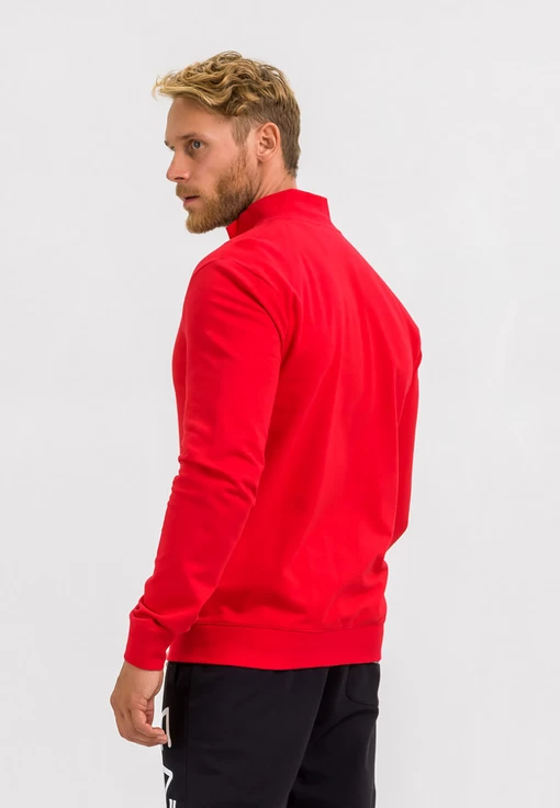 Толстовка спортивна чоловіча EA7 Emporio Armani червоного кольору (8NPMB8 PJ05Z 1450)