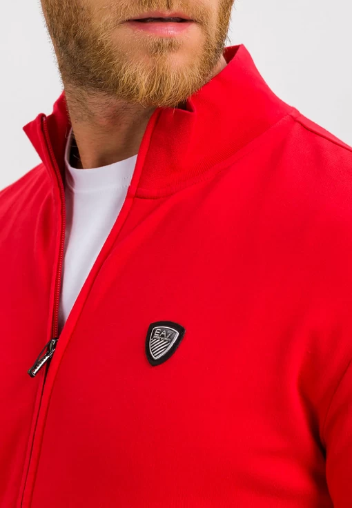 Толстовка спортивна чоловіча EA7 Emporio Armani червоного кольору (8NPMB8 PJ05Z 1450)