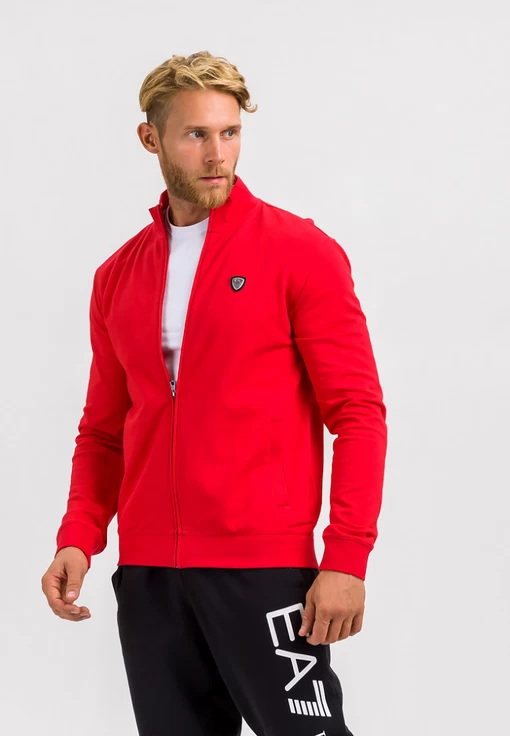 Толстовка спортивна чоловіча EA7 Emporio Armani червоного кольору (8NPMB8 PJ05Z 1450)
