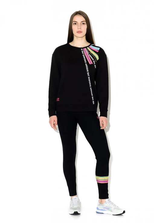 Легінси EA7 Emporio Armani чорного кольору (3KTP89 TJ01Z 1200)