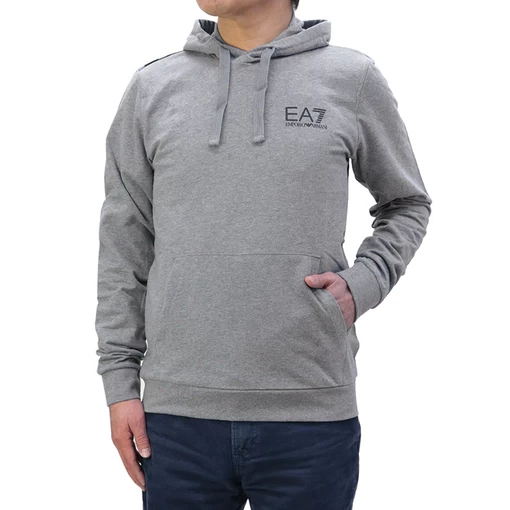 Світшот EA7 Emporio Armani сірого кольору (3KPM31 PJ8LZ 3905)