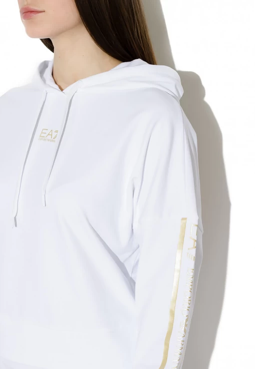 Світшот жіночий EA7 Emporio Armani білого кольору (3KTM15 TJ31Z 0101)