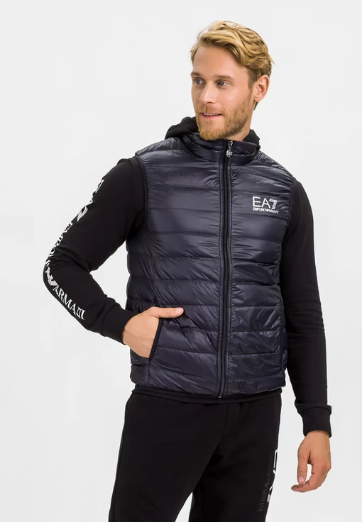 Жилетка чоловіча EA7 Emporio Armani Down Waistcoat чорного кольору (8NPQ01 PN29Z 1200)