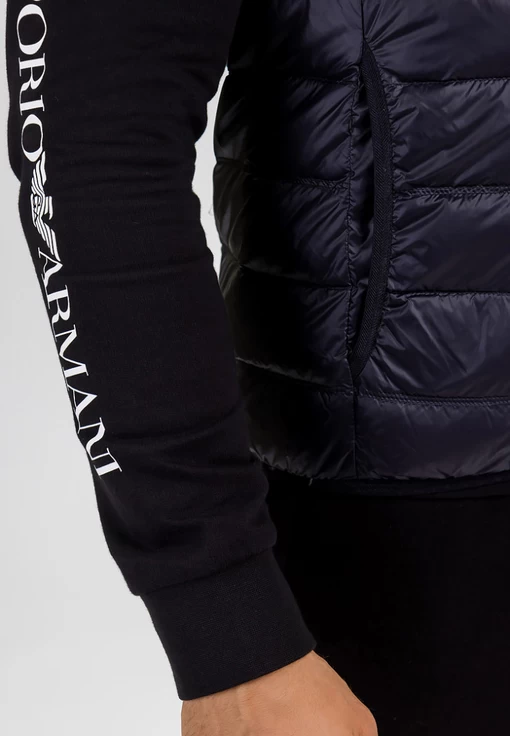 Жилетка чоловіча EA7 Emporio Armani Down Waistcoat чорного кольору (8NPQ01 PN29Z 1200)