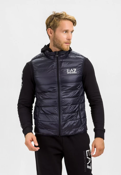 Жилетка чоловіча EA7 Emporio Armani Down Waistcoat чорного кольору (8NPQ01 PN29Z 1200)