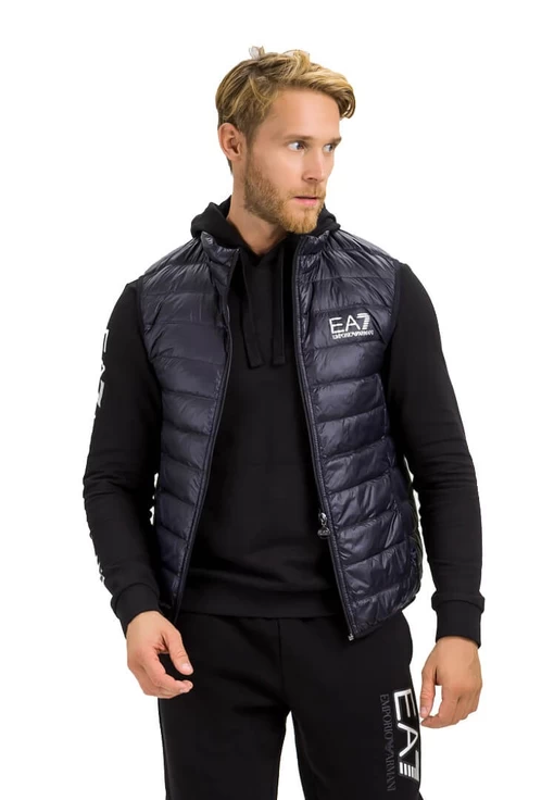 Жилетка чоловіча EA7 Emporio Armani Down Waistcoat чорного кольору (8NPQ01 PN29Z 1200)