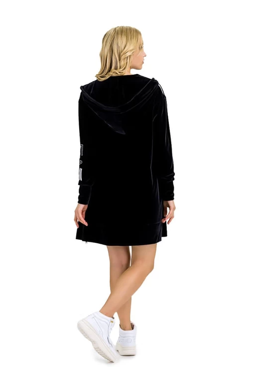 Кофта жіноча спортивна Emporio Armani EA7 чорного кольору (6HTM18 TJ4GZ 1200)