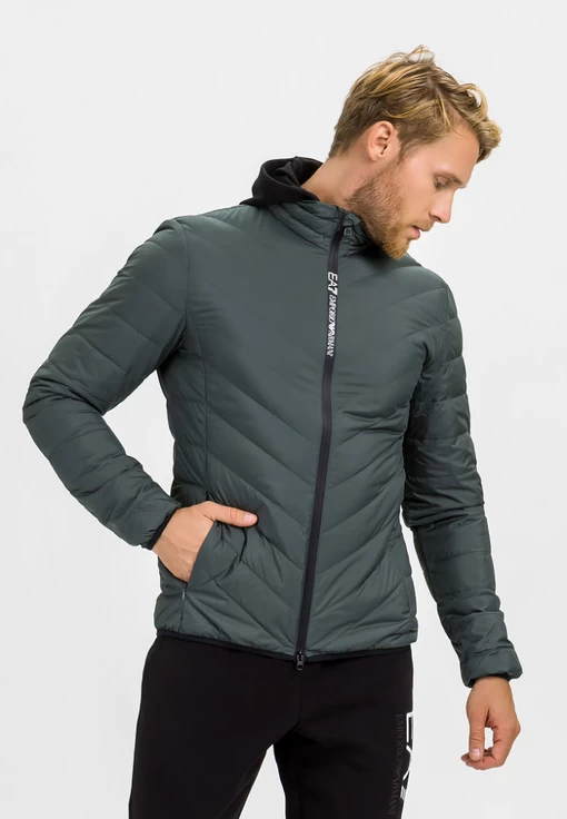 Куртка мужская спортивная EA7 Emporio Armani хаки цвета