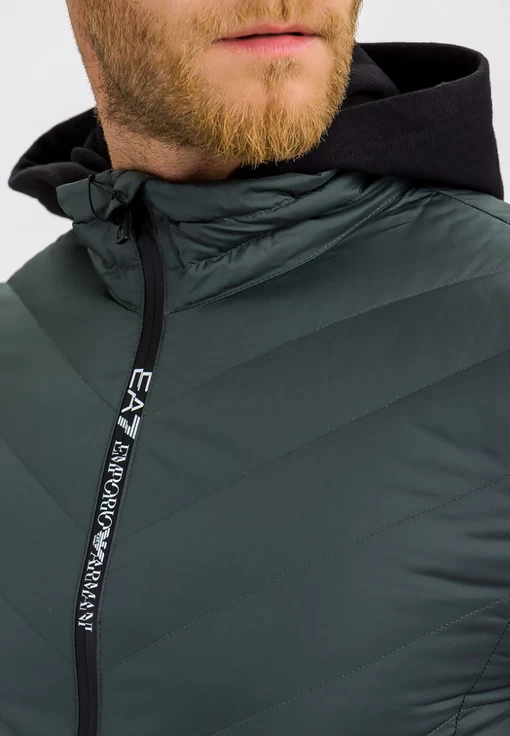 Куртка мужская спортивная EA7 Emporio Armani хаки цвета