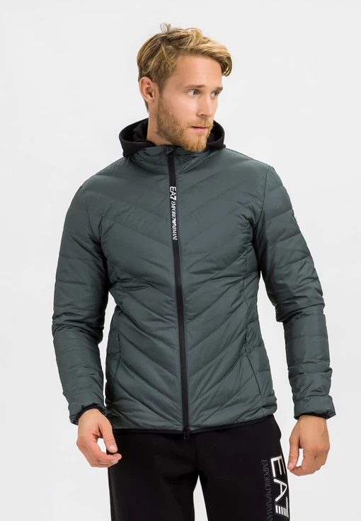 Куртка мужская спортивная EA7 Emporio Armani хаки цвета