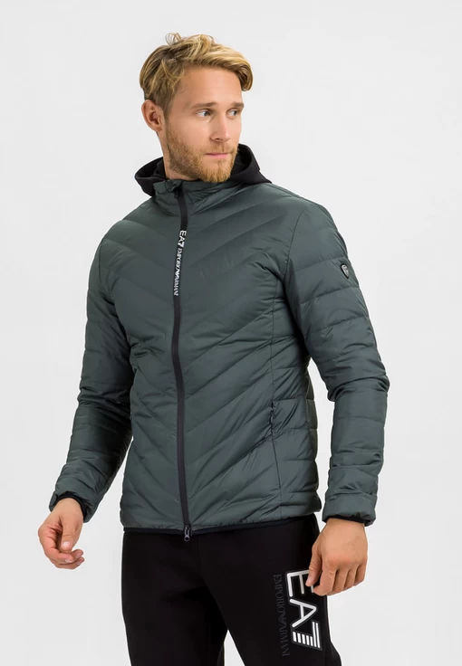 Куртка мужская спортивная EA7 Emporio Armani хаки цвета