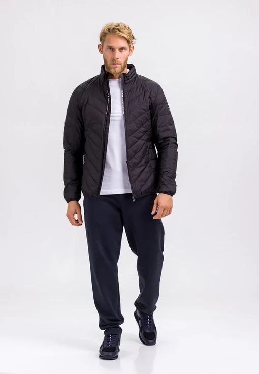 Пуховик чоловічий EA7 Emporio Armani темно-синього кольору (8NPB06 PNE1Z 1200)