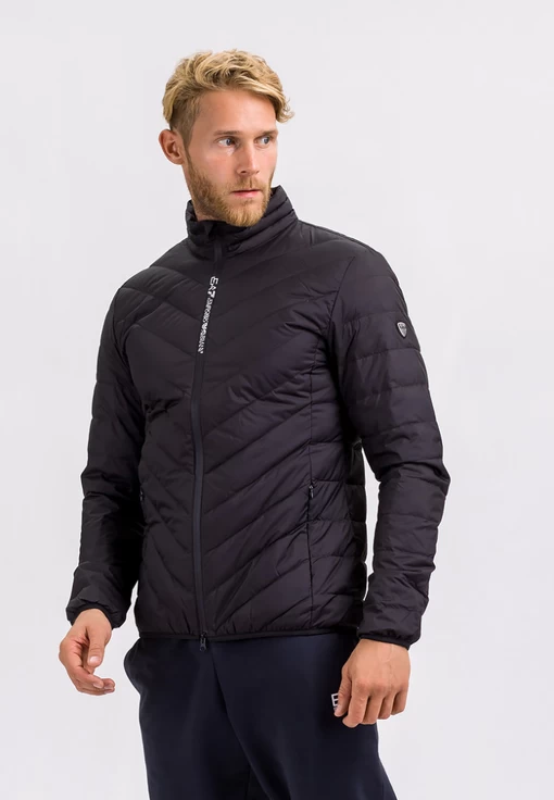 Пуховик чоловічий EA7 Emporio Armani темно-синього кольору (8NPB06 PNE1Z 1200)