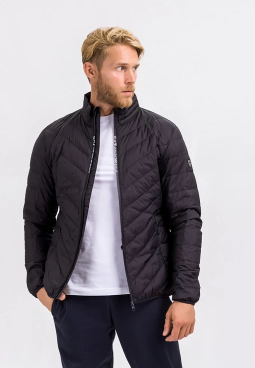 Пуховик чоловічий EA7 Emporio Armani темно-синього кольору (8NPB06 PNE1Z 1200)