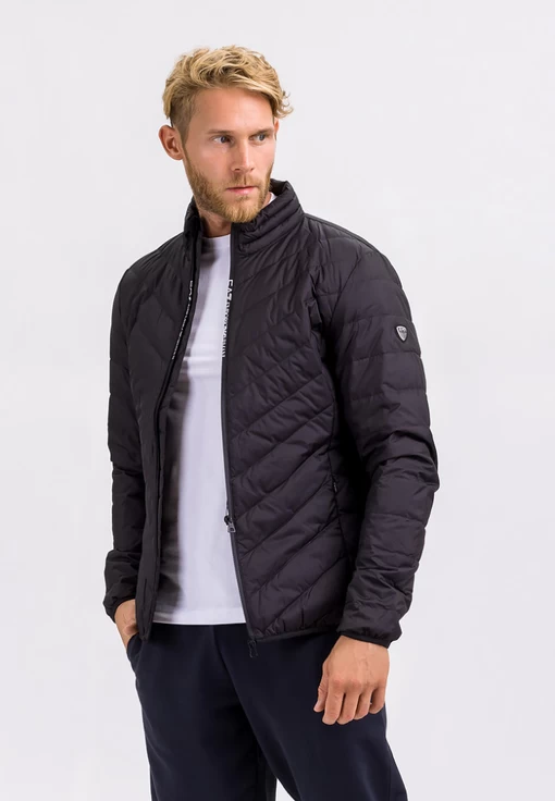 Пуховик чоловічий EA7 Emporio Armani темно-синього кольору (8NPB06 PNE1Z 1200)