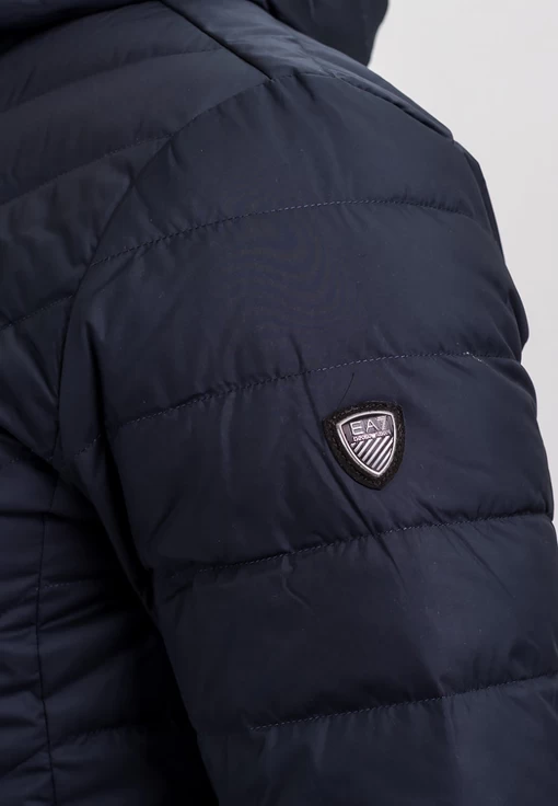 Пуховик мужской EA7 Emporio Armani темно-синего цвета (8NPB07 PNE1Z 1578)