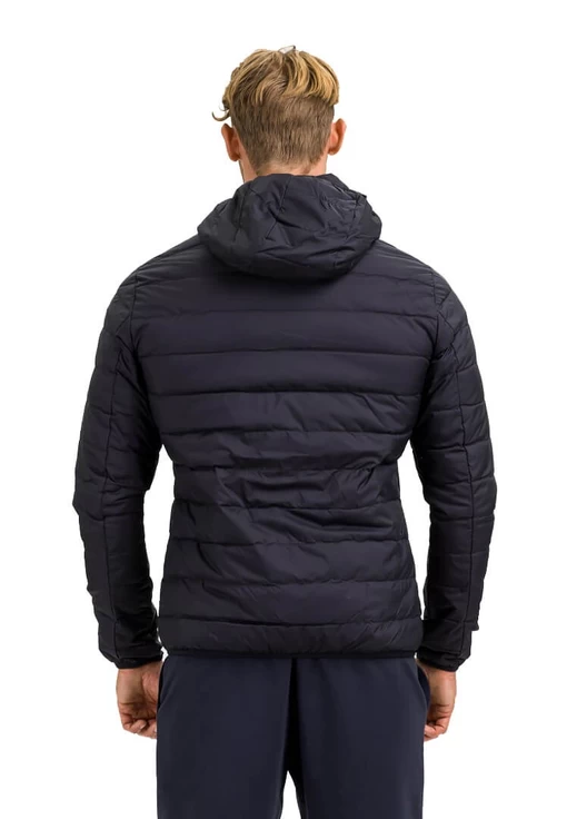 Пуховик мужской EA7 Emporio Armani черного цвета