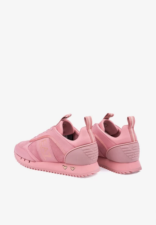 Кроссовки женские EA7 Emporio Armani розового цвета