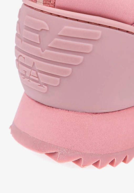 Кроссовки женские EA7 Emporio Armani розового цвета