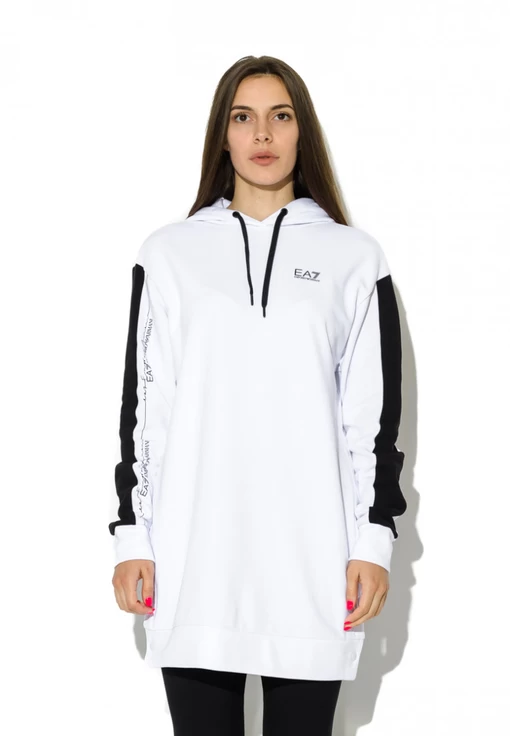 Спортивний костюм жіночий EA7 Emporio Armani чорно-білого кольору (3KTV58 TJ6PZ 22BA)