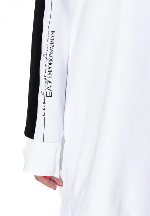 Спортивний костюм жіночий EA7 Emporio Armani чорно-білого кольору (3KTV58 TJ6PZ 22BA)