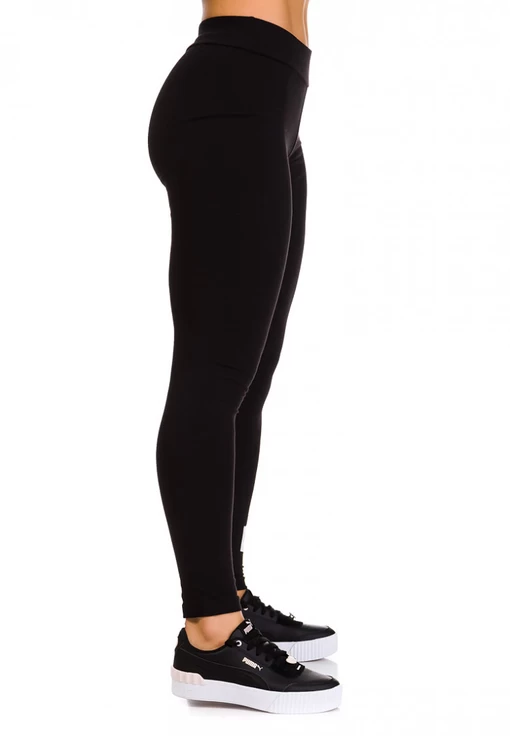 Леггинсы женские Puma ESS Logo Leggings черного цвета