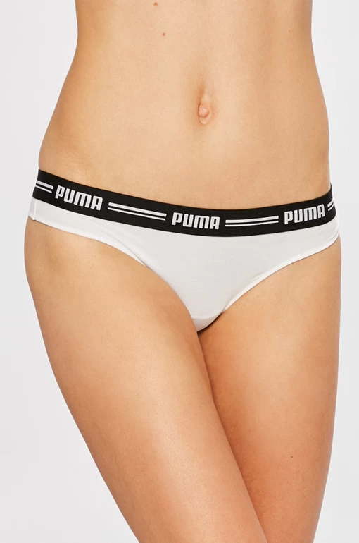 Стринги женские Puma белого цвета