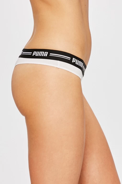 Стринги женские Puma белого цвета