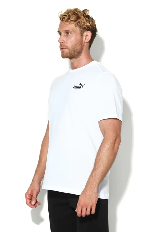 Футболка чоловіча Puma ESS Small Logo Tee білого кольору