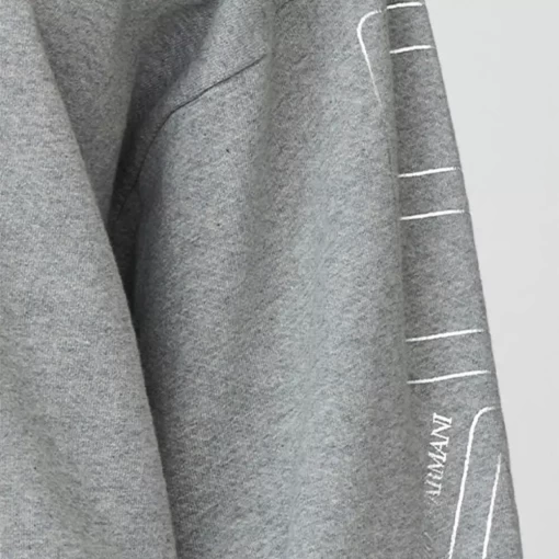 Свитшот жіночий EA7 Emporio Armani сірого кольору (6KTM34 TJ2PZ 3905)