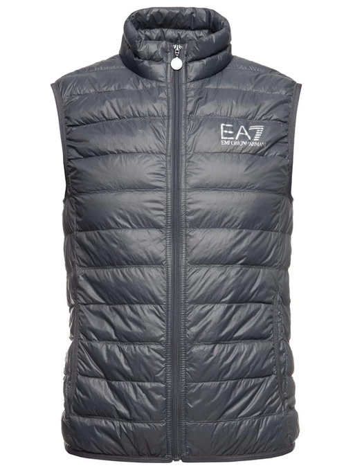 Жилетка EA7 Emporio Armani серого цвета